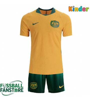 Australien Replik Heimtrikot Kinder WM 2026 Kurzarm (+ Kurze Hosen)